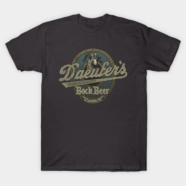 Daeufer's Bock Beer 1848 T-Shirt by JCD666